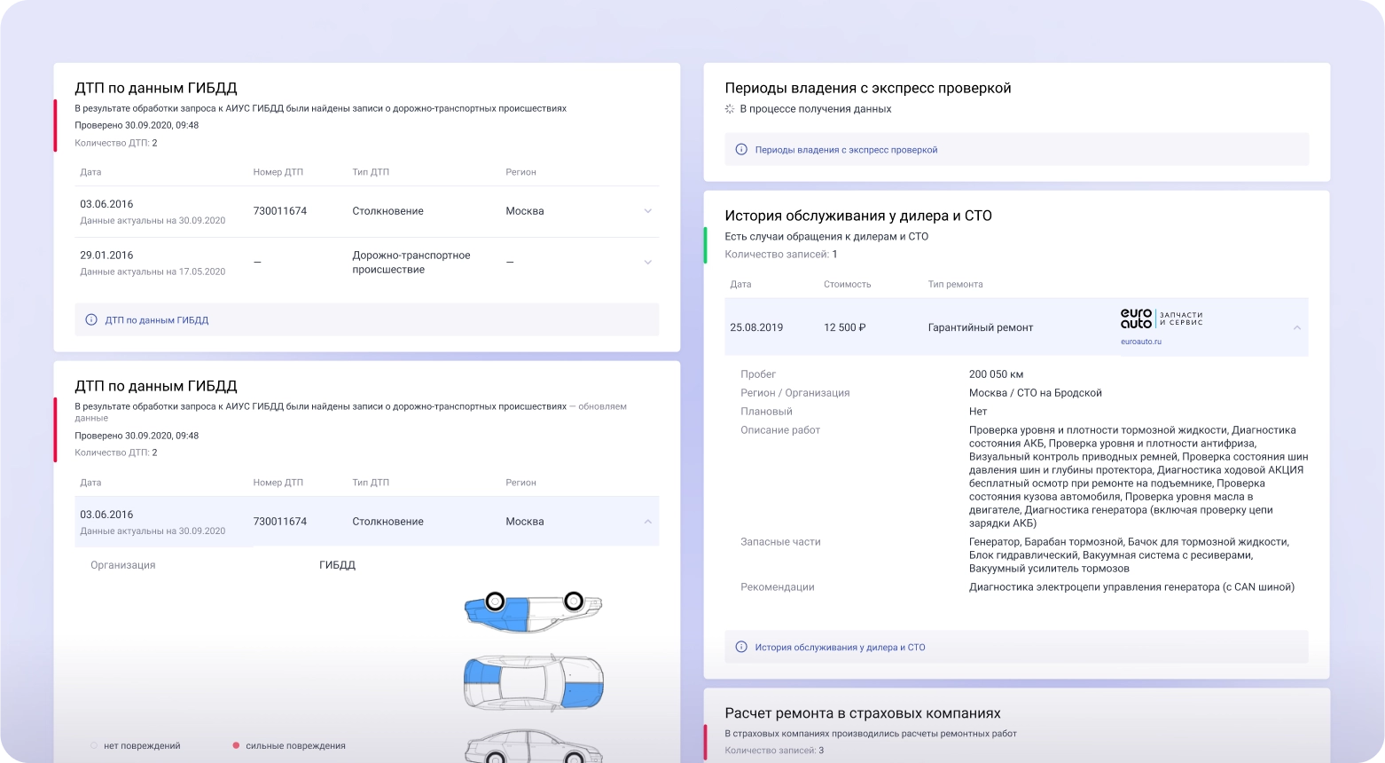 Spectrum Reports Screenshot